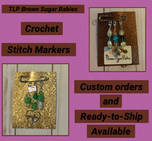 Load image into Gallery viewer, Beaded Stitch Markers