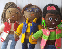 Load image into Gallery viewer, Greek Inspired Crochet Doll