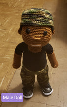 Load image into Gallery viewer, Crochet Doll - Full Custom Order Form - TLP Brown Sugar Babies Doll