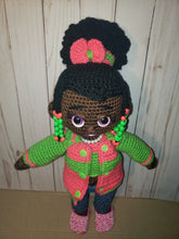 Load image into Gallery viewer, Greek Inspired Crochet Doll