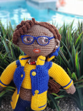 Load image into Gallery viewer, Greek Inspired Crochet Doll