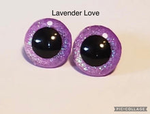 Load image into Gallery viewer, Glitter Safety Eyes Individual Pairs