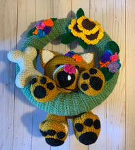 Load image into Gallery viewer, Crochet Dog Wreath