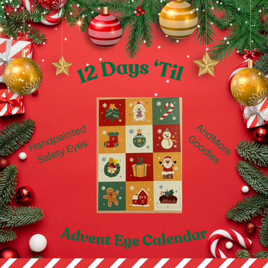 12 Days ‘Til Advent Eye Calendar Preorder - 2024 Edition