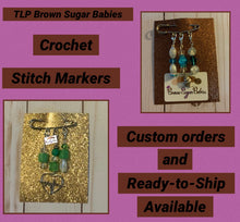 Load image into Gallery viewer, Beaded Stitch Markers
