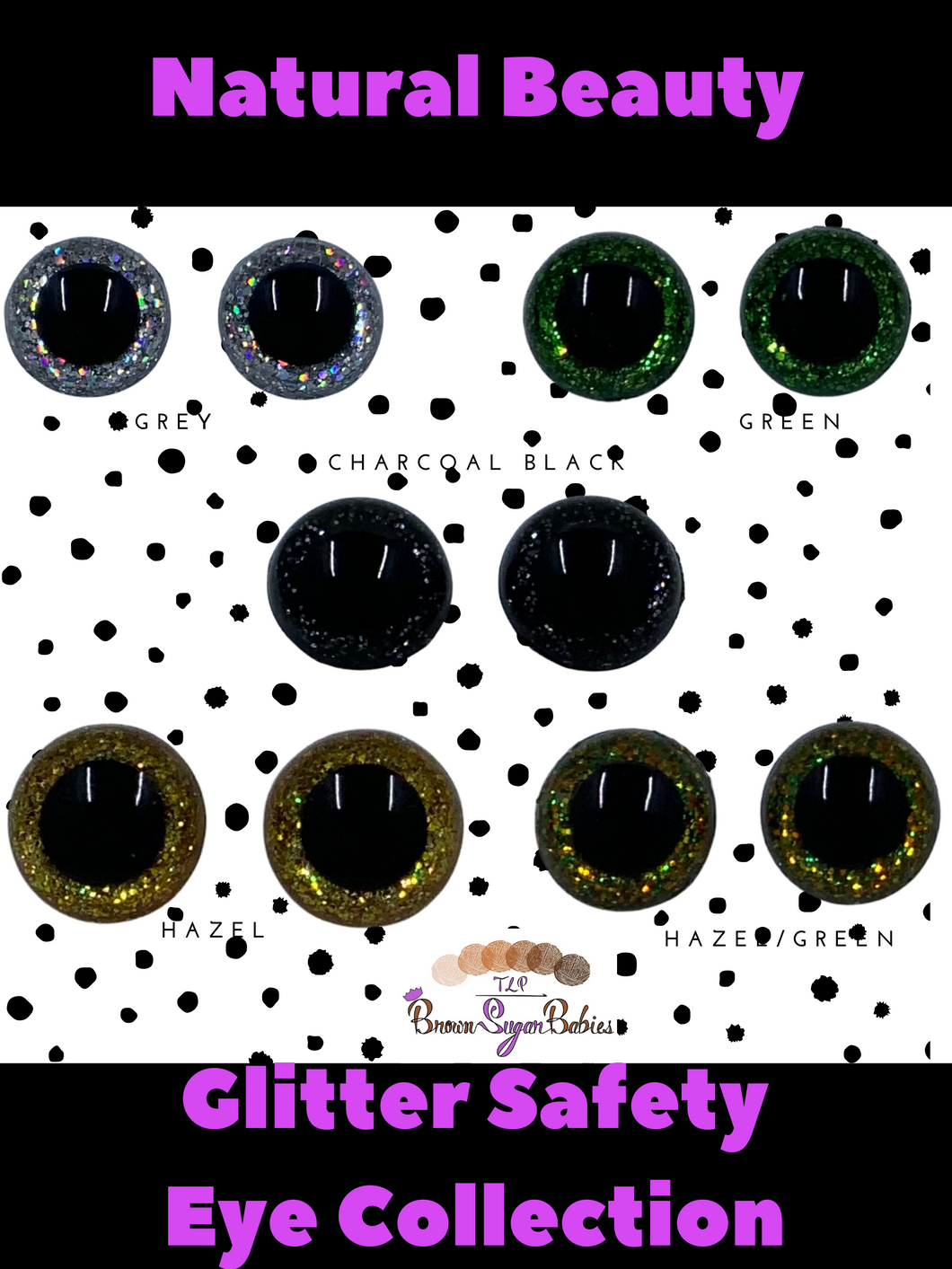 Natural Beauty Safety Eye Glitter Collection