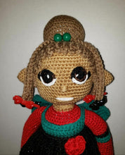 Load image into Gallery viewer, Crochet doll - RBG Fairy Doll
