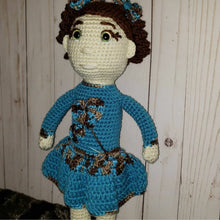 Load image into Gallery viewer, Crochet Doll - Zakiya Bows and Balloons
