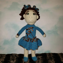 Load image into Gallery viewer, Crochet Doll - Zakiya Bows and Balloons
